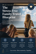 The Stress-Free Family Travel Blueprint: The 4-Bag System, 10 Airport Hacks & Boredom Bags That Actually Last a 12-Hour Flight